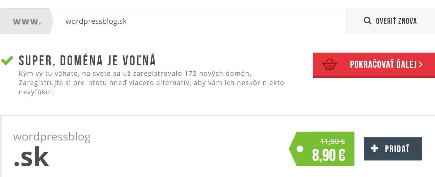 Domain hozzáadása – régi felület