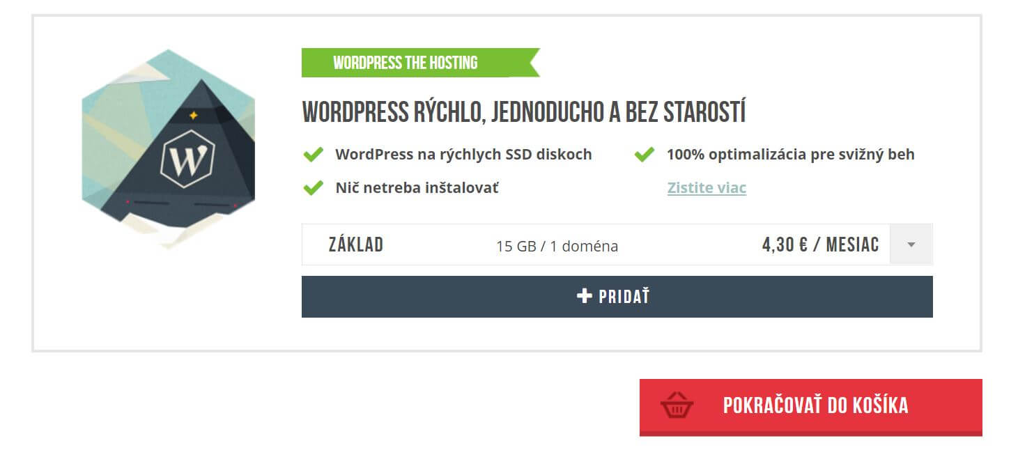 Régi WordPress tárhelyajánlat