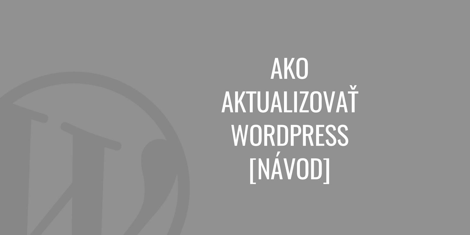A WordPress frissítése