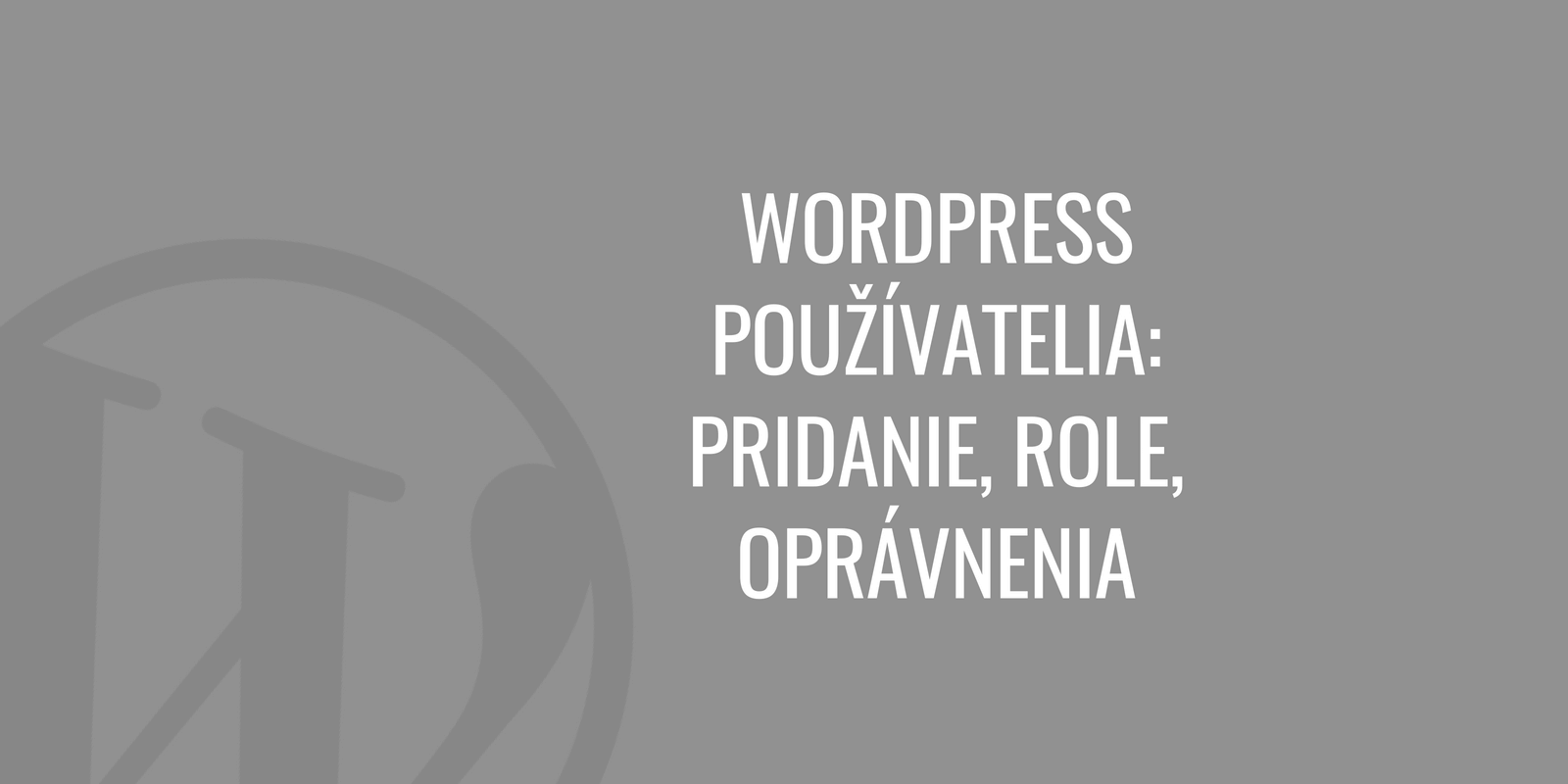 WordPress felhasználók