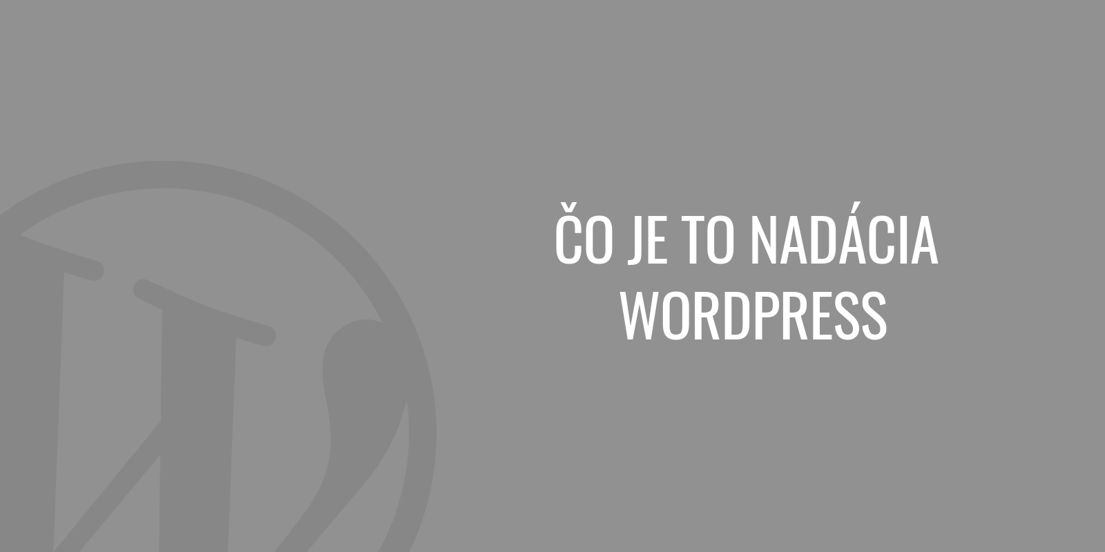 Mi az a WordPress Alapítvány