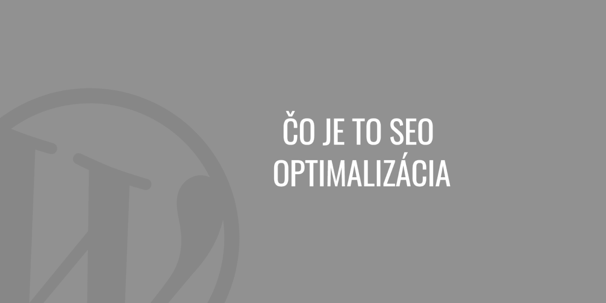Mi az a SEO optimalizálás