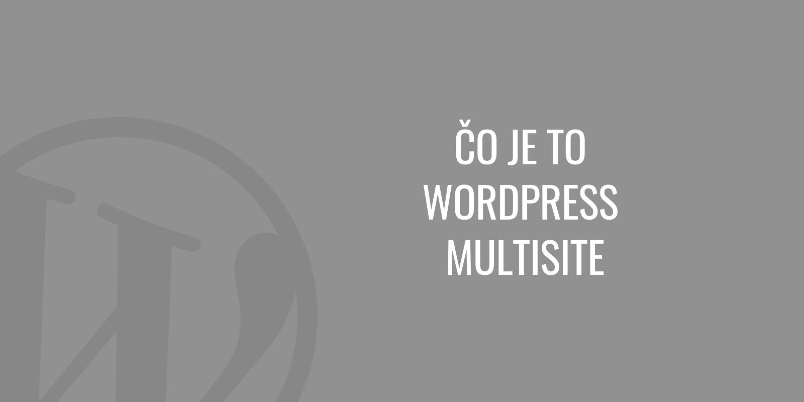 Mi az a WordPress multisite
