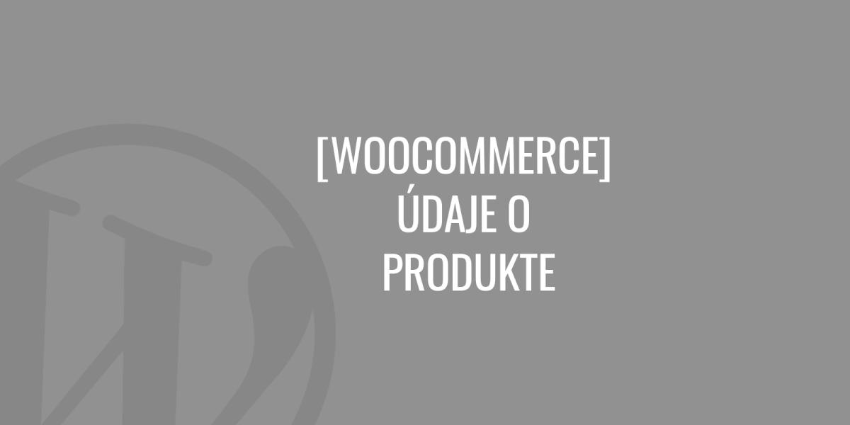 WooCommerce termék részletei