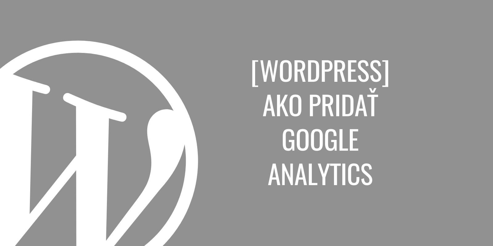 A Google Analytics telepítése a WordPressben